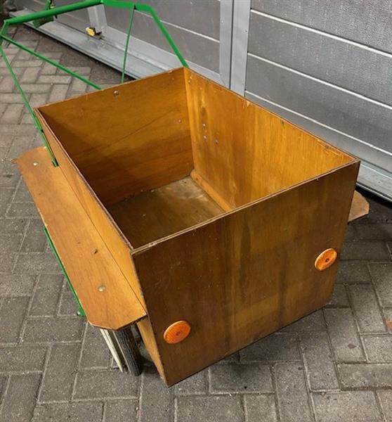 Grote foto fietskar viskar met visspullen doe het zelf en verbouw gereedschappen en machines