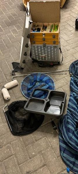 Grote foto fietskar viskar met visspullen doe het zelf en verbouw gereedschappen en machines