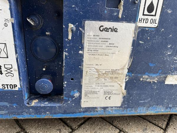 Grote foto genie gs1532 schaarhoogwerker scissor 8m werkhoogte 2007 doe het zelf en verbouw hoogwerkers