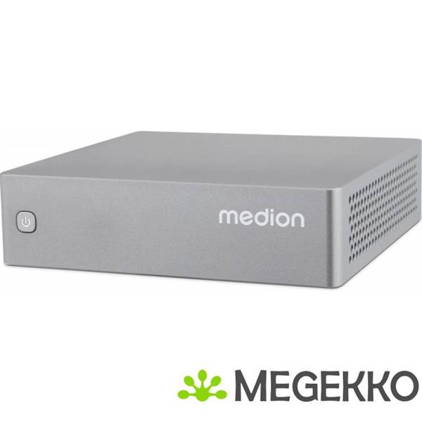Grote foto medion s06 md35315 intel core i3 i3 1315u 8gb 512gb mini pc zonder os zilver computers en software overige computers en software