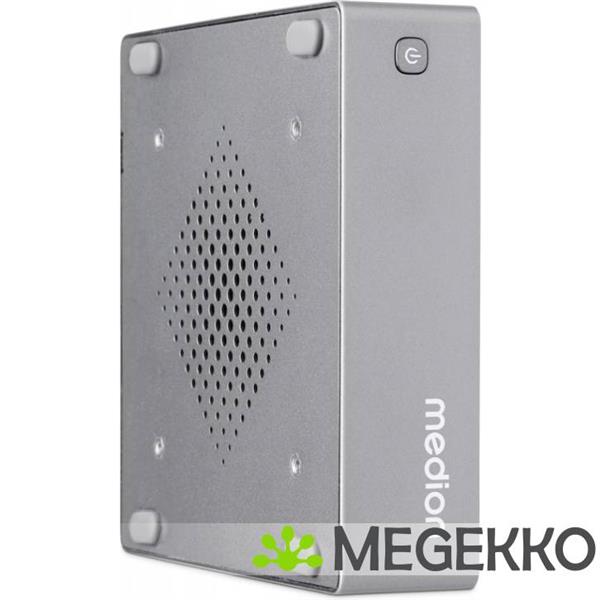 Grote foto medion s06 md35315 intel core i3 i3 1315u 8gb 512gb mini pc zonder os zilver computers en software overige computers en software