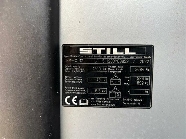 Grote foto vs 22783 still reachtruck fmx17 bj2022 doe het zelf en verbouw hefwerktuigen