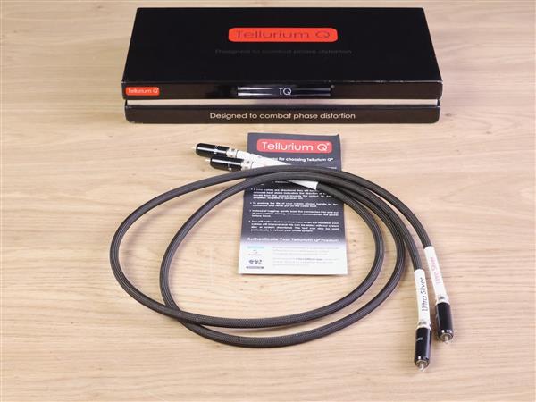 Grote foto tellurium q ultra silver audio interconnects rca 1 0 metre audio tv en foto onderdelen en accessoires