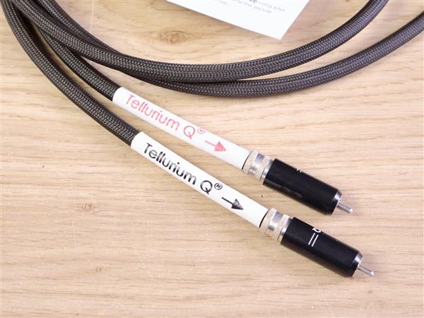 Grote foto tellurium q ultra silver audio interconnects rca 1 0 metre audio tv en foto onderdelen en accessoires