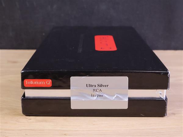 Grote foto tellurium q ultra silver audio interconnects rca 1 0 metre audio tv en foto onderdelen en accessoires