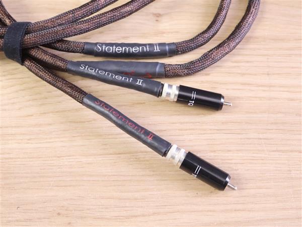 Grote foto tellurium q statement ii high end audio interconnects rca 1 5 metre audio tv en foto onderdelen en accessoires