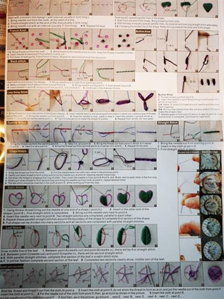 Grote foto borduurpakket ook geschikt voor starters dubbele ringen grijs set incl 2 ringen verzamelen overige verzamelingen
