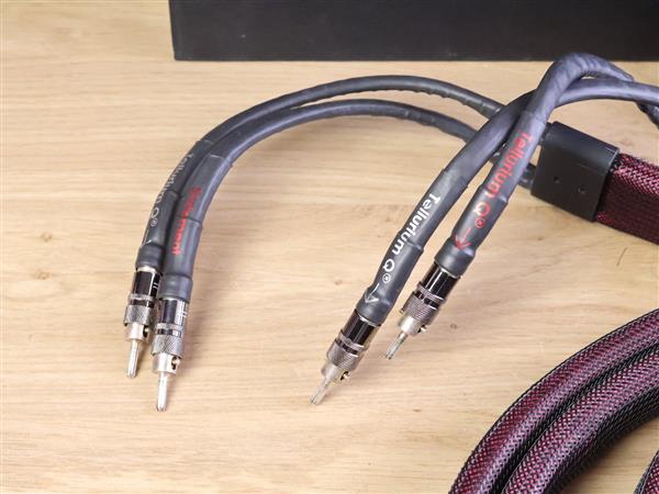 Grote foto tellurium q statement high end audio speaker cables 3 0 metre audio tv en foto onderdelen en accessoires