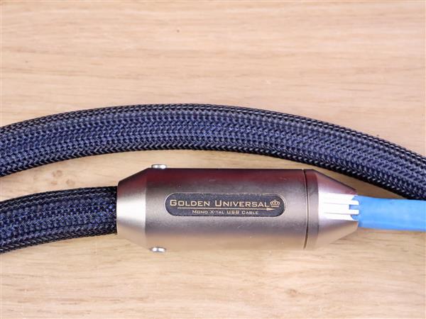 Grote foto siltech golden universal crown g7 royal signature audio usb cable 2 0 metre audio tv en foto onderdelen en accessoires