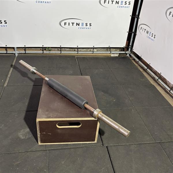 Grote foto halterstang barbell pad sport en fitness fitness