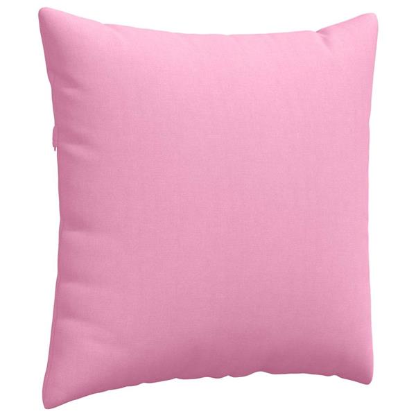 Grote foto vidaxl sofa kussens 2 pcs roze 80 x 80 cm stof huis en inrichting woningdecoratie