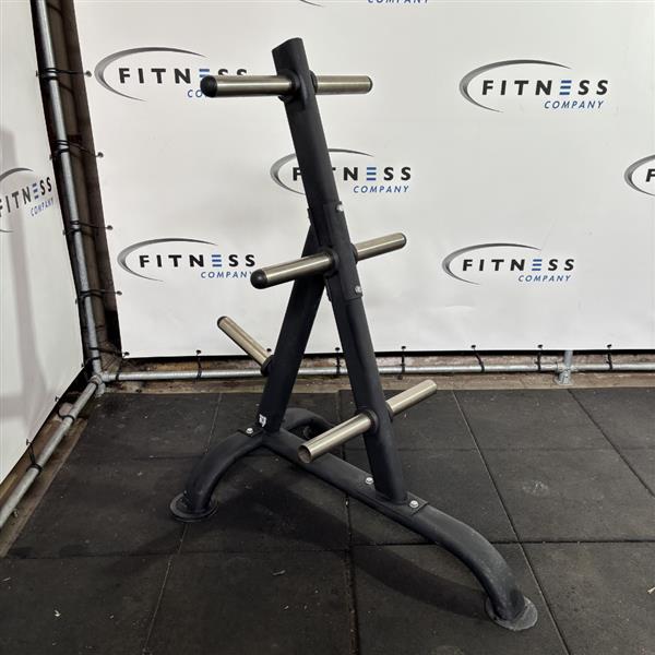 Grote foto lifemaxx lmx1030.50w weightplate rack 50mm zwart sport en fitness fitness