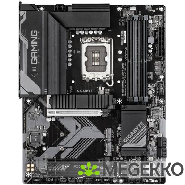 Grote foto gigabyte b760 gaming x ddr4 gen5 computers en software moederborden