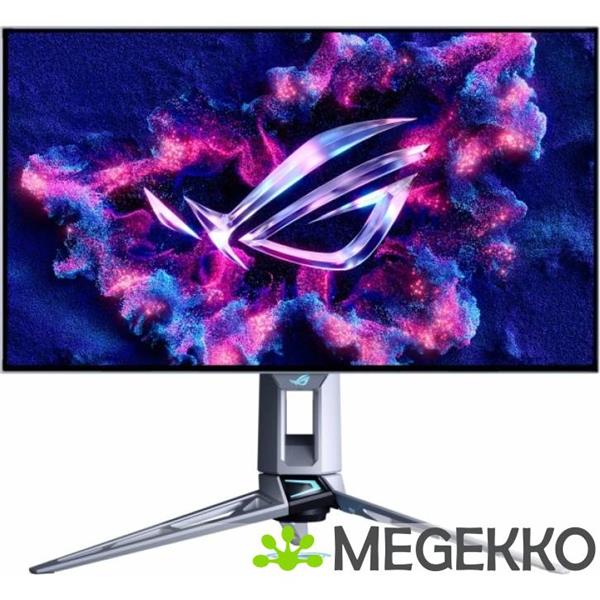 Grote foto asus rog swift oled pg27aqwp w 27 quad hd 540hz gaming monitor computers en software overige computers en software