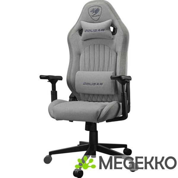 Grote foto cougar gaming explore royal f gaming stoel licht grijs spelcomputers games overige merken