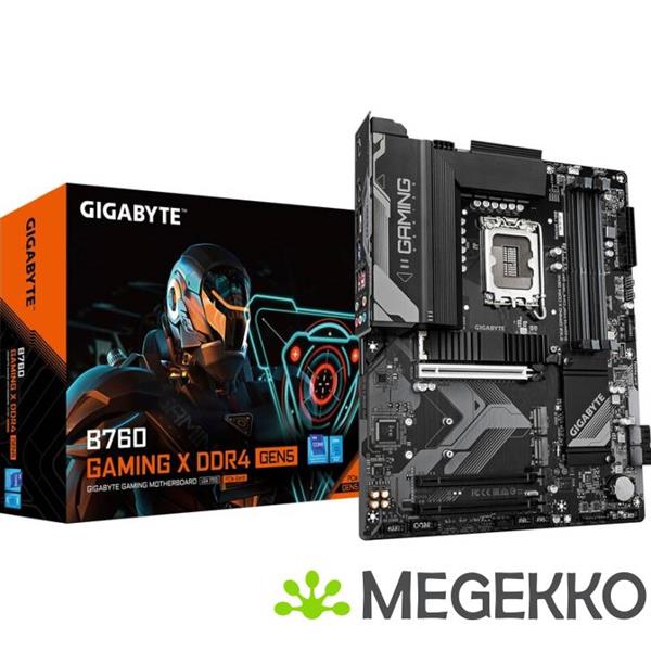 Grote foto gigabyte b760 gaming x ddr4 gen5 computers en software moederborden