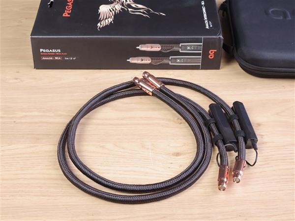 Grote foto audioquest pegasus high end audio interconnects rca 1 0 metre audio tv en foto onderdelen en accessoires
