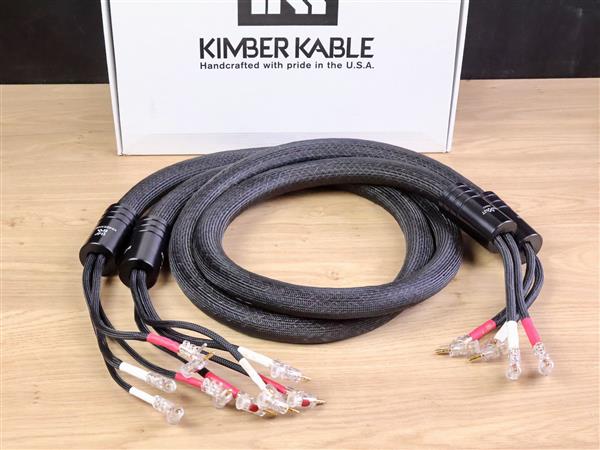 Grote foto kimber kable summit bifocal xl high end bi wired audio speaker cables 2 0 metre audio tv en foto onderdelen en accessoires