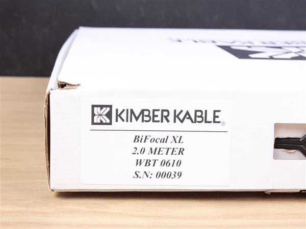 Grote foto kimber kable summit bifocal xl high end bi wired audio speaker cables 2 0 metre audio tv en foto onderdelen en accessoires