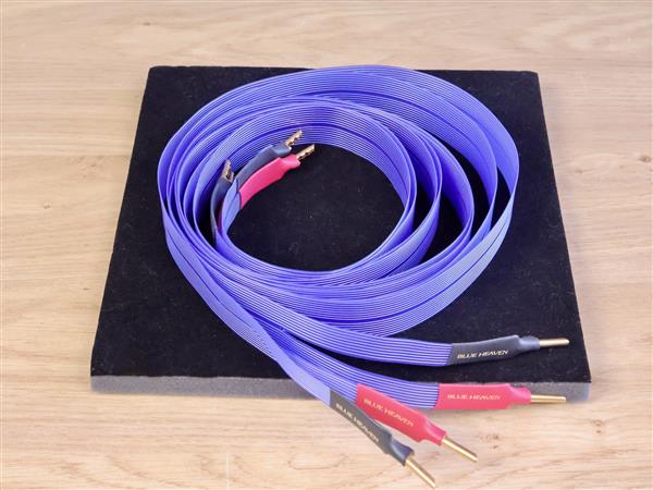 Grote foto nordost leif blue heaven audio speaker cables 2 0 metre audio tv en foto onderdelen en accessoires