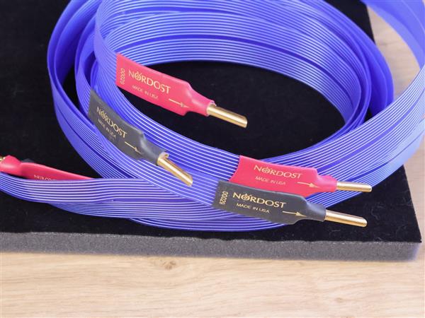 Grote foto nordost leif blue heaven audio speaker cables 2 0 metre audio tv en foto onderdelen en accessoires