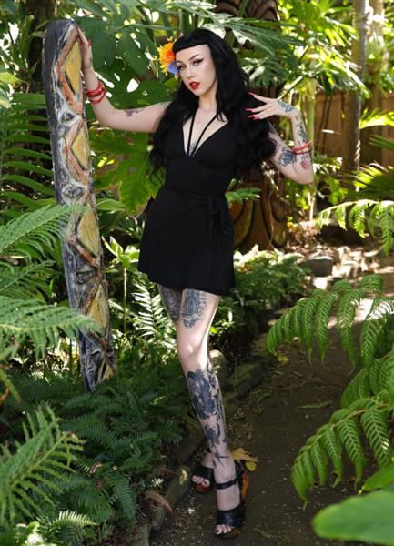 Grote foto rebel love clothing barbados baby romper in black. kleding dames badmode en zwemkleding