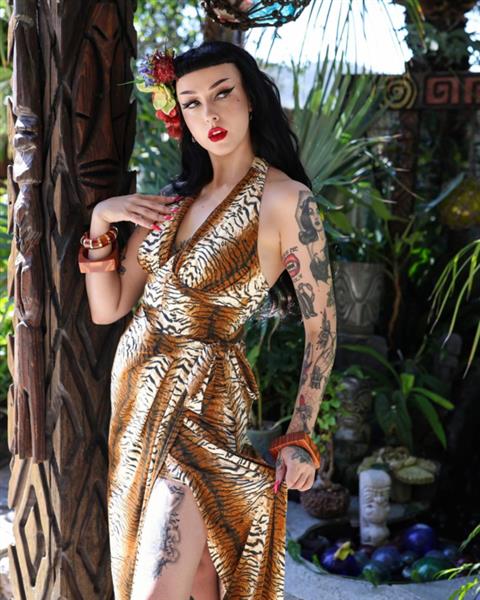 Grote foto rebel love clothing coconut kiss romper sarong set. kleding dames badmode en zwemkleding