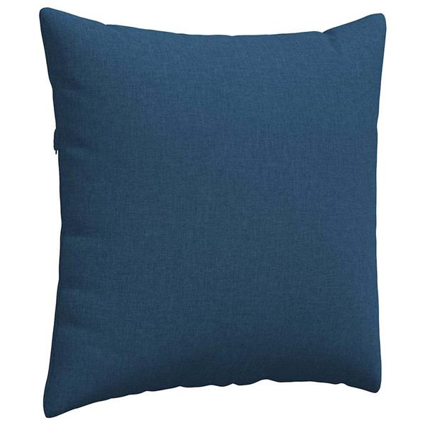 Grote foto vidaxl sofa kussens 2 pcs blauw 80 x 80 cm stof huis en inrichting woningdecoratie