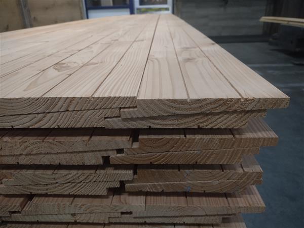 Grote foto douglas zweeds rabat 25 11x195 mm 300cm doe het zelf en verbouw hout en planken
