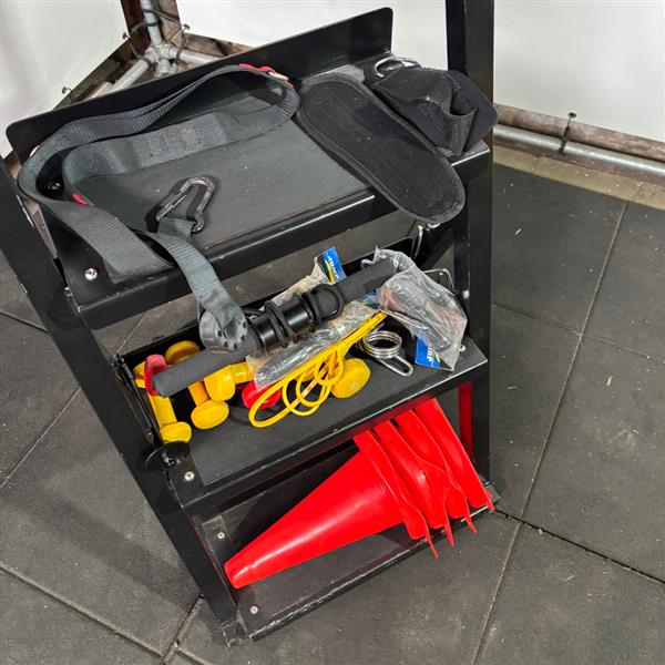 Grote foto opbergrek incl. accessoires sport en fitness fitness