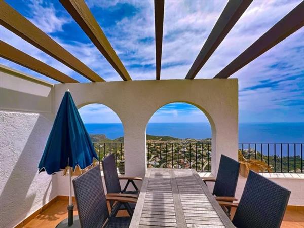 Grote foto uw appartement aan zee in moraira met veel huizen en kamers bestaand europa