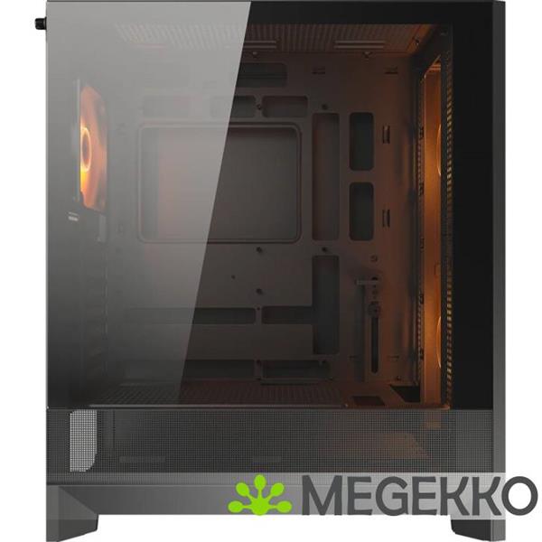 Grote foto cougar gaming airface 180 midi tower zwart computers en software behuizingen en kasten