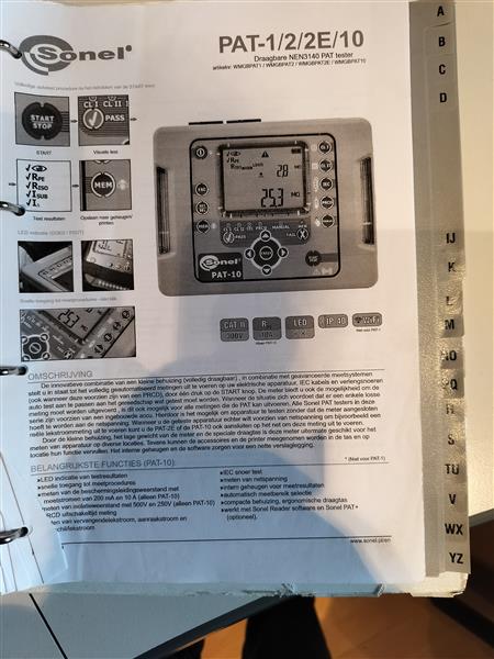 Grote foto tester nen 3140 sonel pat 2e doe het zelf en verbouw meetapparatuur