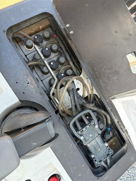 Grote foto vs 22804 elektrische triplex stapelaar atlet doe het zelf en verbouw hefwerktuigen