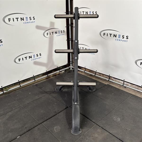 Grote foto lifemaxx lmx1030.50w weightplate rack 50mm zwart sport en fitness fitness