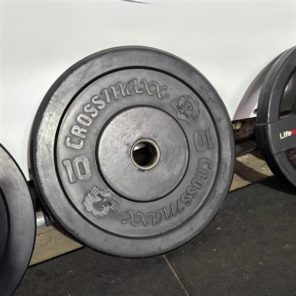 Grote foto lifemaxx crossmaxx halterschijven bumper plates 1 5 t m 20kg sport en fitness fitness