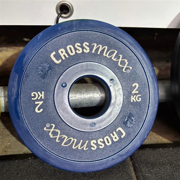 Grote foto lifemaxx crossmaxx halterschijven bumper plates 1 5 t m 20kg sport en fitness fitness