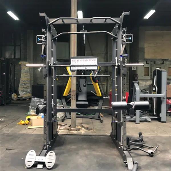 Grote foto gymfit multi functionele smith machine incl. gewichtenblok sport en fitness fitness