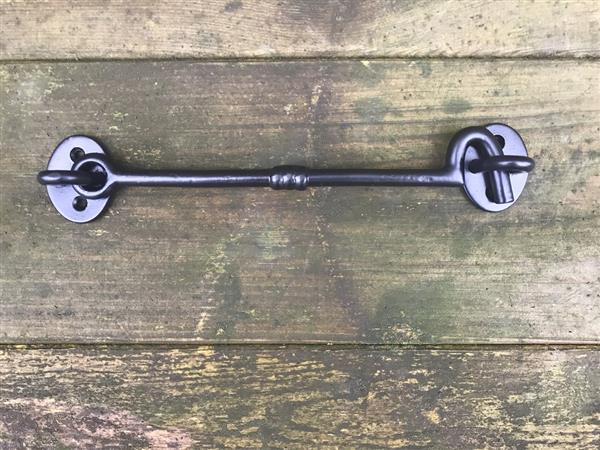 Grote foto grote windhaak gemaakt van smeedijzer mat zwart doe het zelf en verbouw materialen en producten