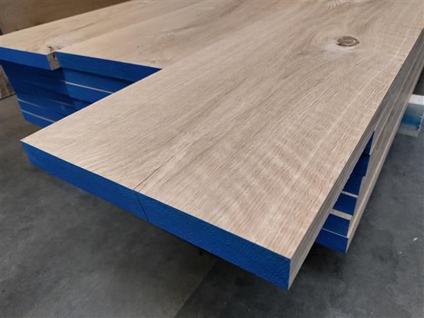 Grote foto 30x280mm 325cm eiken doe het zelf en verbouw hout en planken