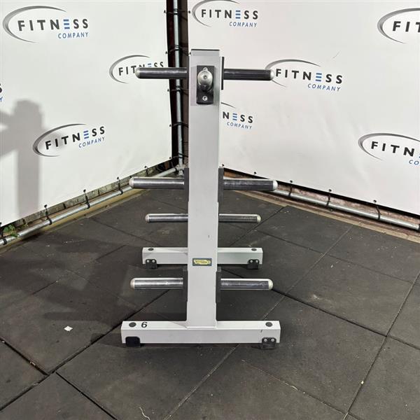 Grote foto technogym pure strength olympic weight plate stand sport en fitness fitness