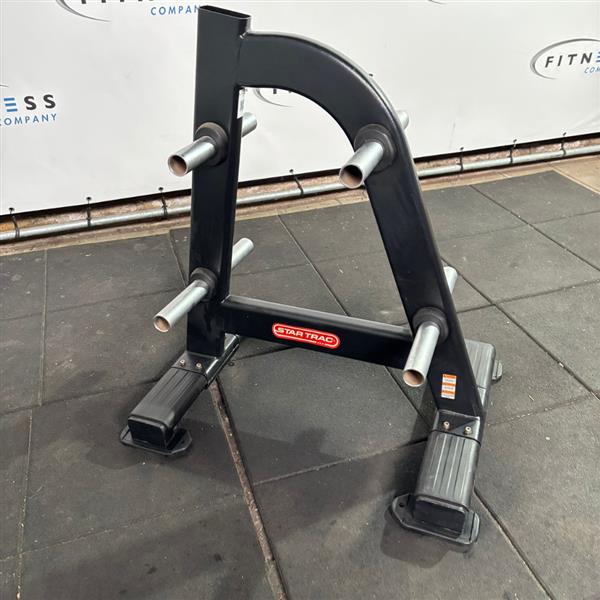 Grote foto star trac 2 sided olympic weight plate tree sport en fitness fitness