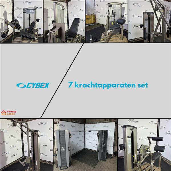 Grote foto cybex set 7 krachtapparaten sport en fitness fitness