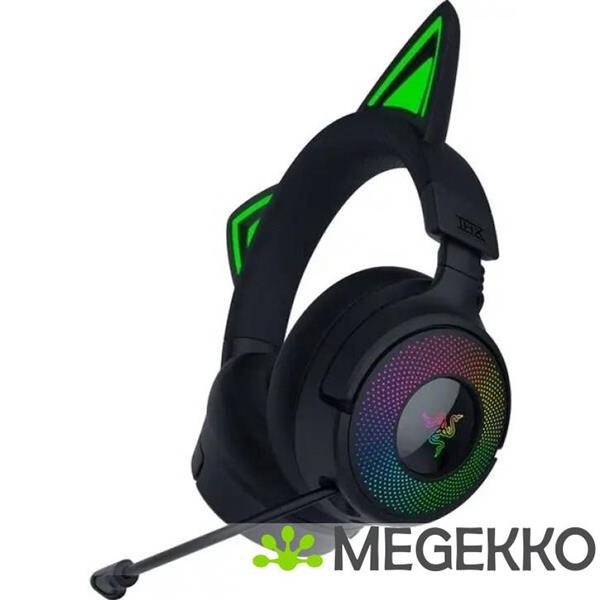 Grote foto razer kraken kitty v3 pro gaming headset zwart audio tv en foto koptelefoons