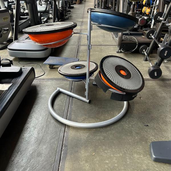 Grote foto balance ball rek met 4 balance balls sport en fitness fitness