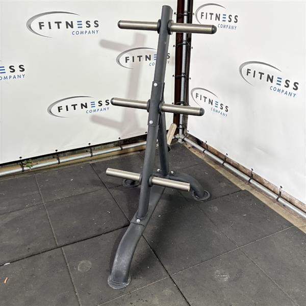 Grote foto lifemaxx lmx1030.50w weightplate rack 50mm zwart sport en fitness fitness