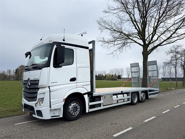 Grote foto mercedes benz actros 2542ll machine transporter oprij vrachtwagen 6x2 acc tuv 4 2027 doe het zelf en verbouw vrachtwagens