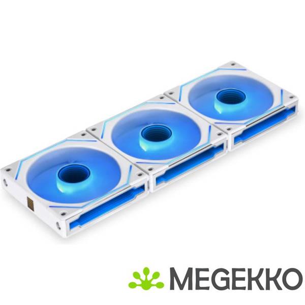 Grote foto lian li uni fan sl inf 120 3 pack white argb reverse blade pwm computers en software overige computers en software