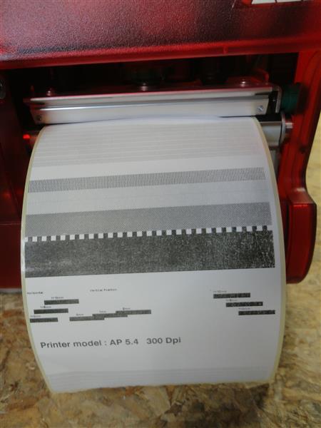 Grote foto avery dennison ap5.4 thermo transfer label drucker perfect 300dpi usb network computers en software printers