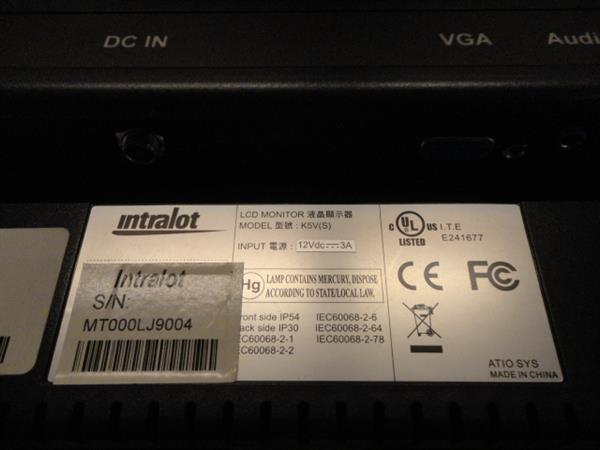 Grote foto 3m intralot 15 inch touch screen usb computers en software printers